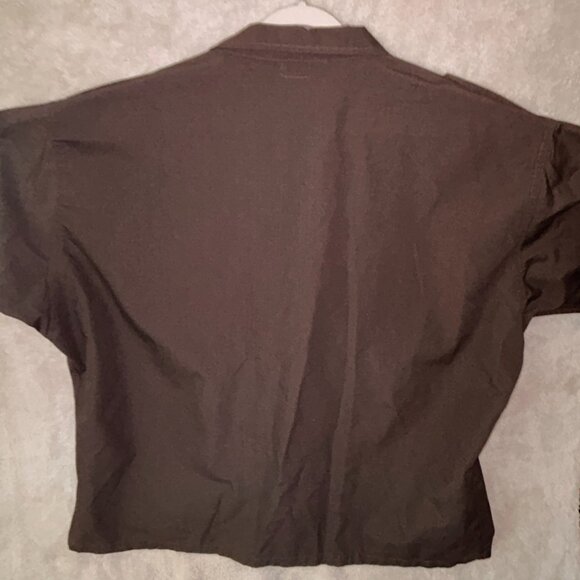 TRU-Spec Short Sleeve Brown Military Shirt Mens Size 4XL 66" Chest Poly/Cotton - Picture 13 of 16